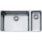 Kubus 33" L x 17" W Undermount Double Basin Kitchen Sink