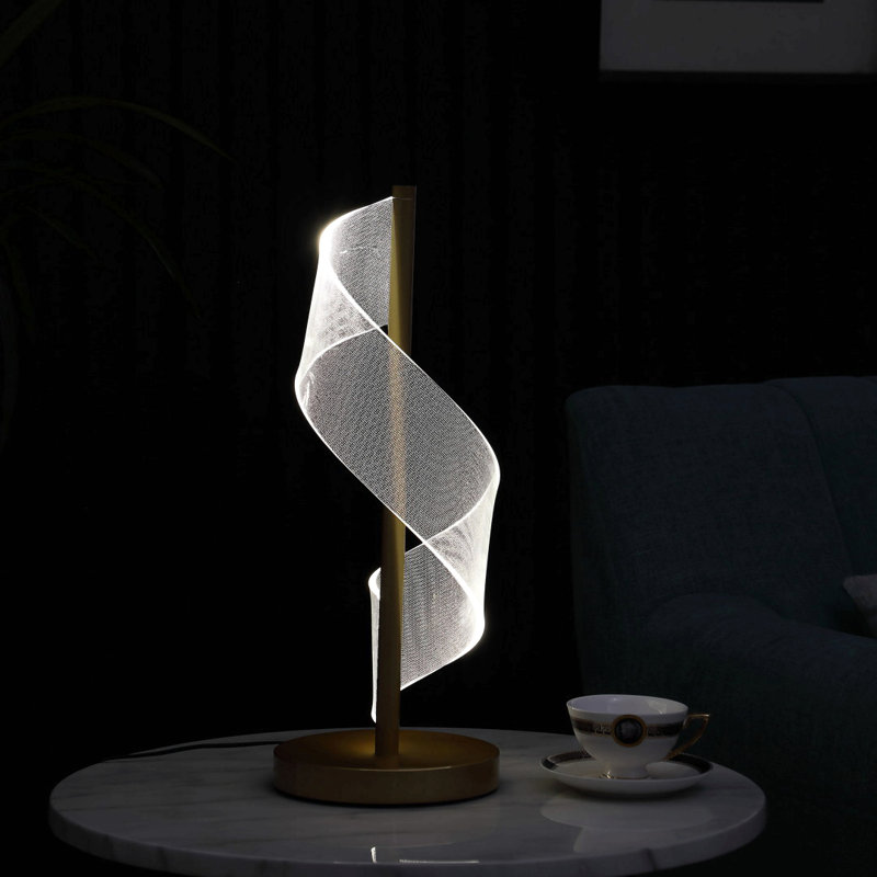 Lampe de table à DEL 18,75 "In Dinamo Modern"