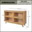 Armoire de rangement moderne avec 4 portes