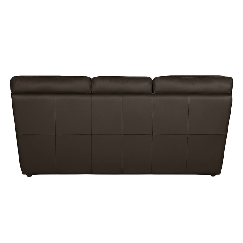 Heppman 3 Seater Sofa, Dark Brown