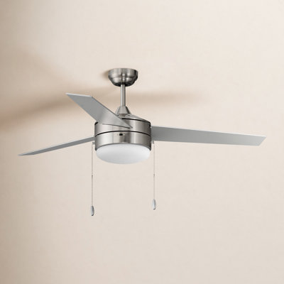 Zagreb 52'' 3 Blade Ceiling Fan with Light Kit