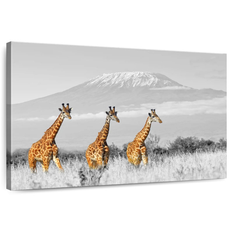 Brampt Giraffe Trio, 20" H x 30" W