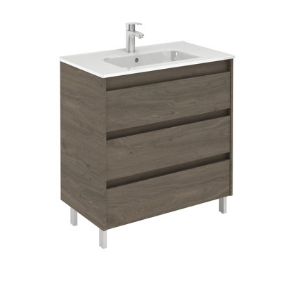 Bollitree 32'' Single Bathroom Vanity with Ceramic Top