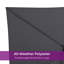 182.9 cm W X 131.05 cm D Rectangular Market Parasol with Manual Lift-453624120