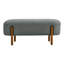 Audrianne Velvet Upholstered Bench