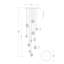 Breeze 11 Amber Glass Pendants Chandelier-960026565-960026563