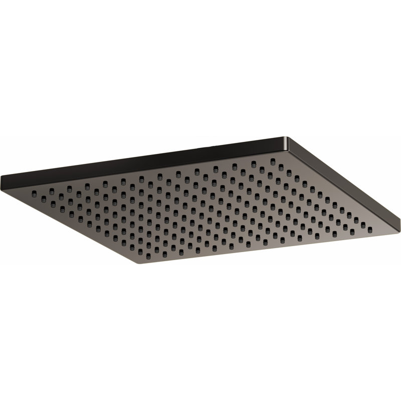 Essential™ Rain Adjustable Shower Head, 2.5 GPM, Brilliance Black Onyx