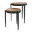 Phelps Solid Wood Top Nesting Tables