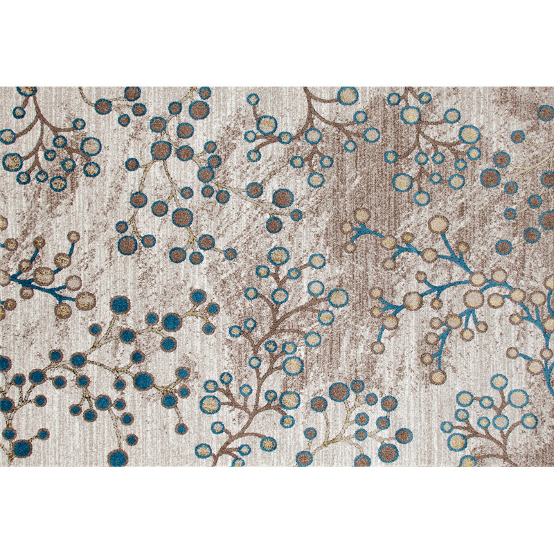 Chapman Floral Indoor Rug, Rectangle 5' x 7'