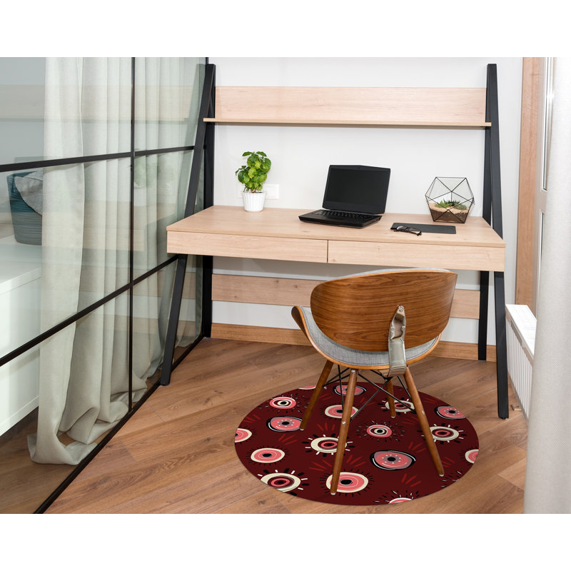 Milsom Hard Floor Straight Round Chair Mat