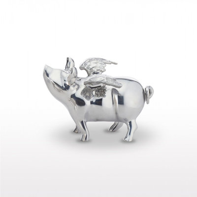 Flying Pig Bank Statue