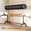 Adjustable Rolling Clothing Rack