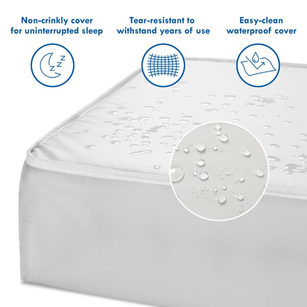 DaVinci Complete Slumber Waterproof Mini Crib Mattress & Reviews | Wayfair