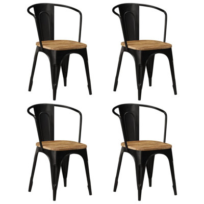 Bowlin 46cm H Side Chair in Black