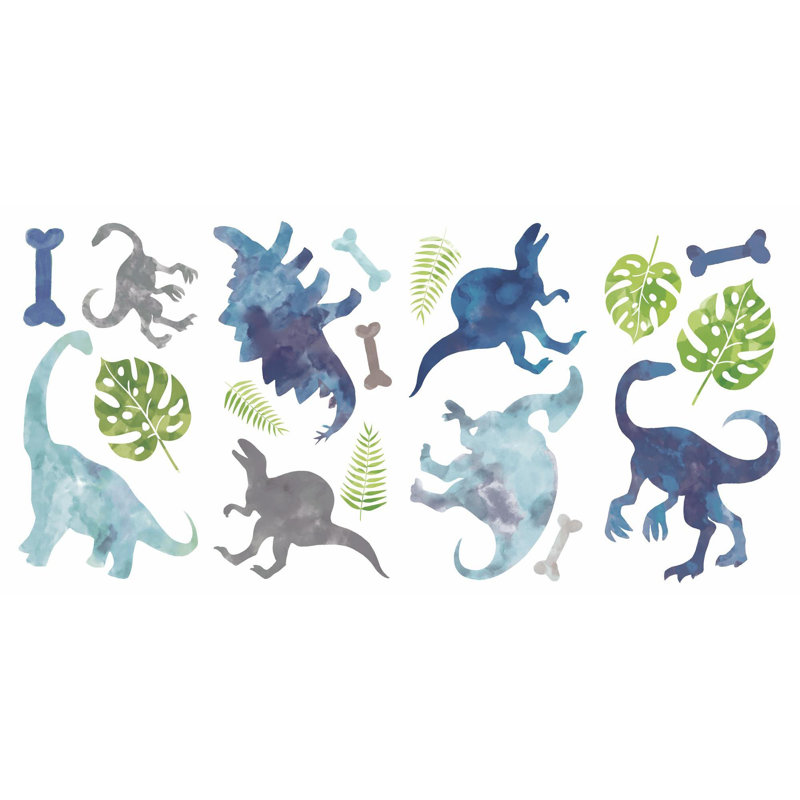 Décalcomanie murale dinosaure