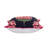 Aurelia Embroidery Butterfly Flange Accent Pillow