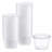 BPA-Free Deli Food Storage Containers with Lids, Microwave & Freezer Safe, 16 oz, 1000 Count