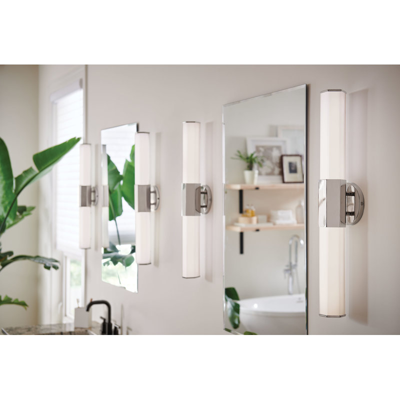 Belden Dimmable LED Bath Bar, Polished Nickel