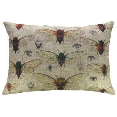 Linen Reversible Throw Pillow