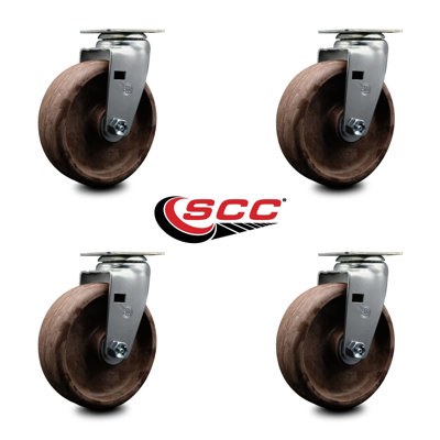 Glass Nylon Caster with Bronze Bearing