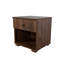 Lit tapissier avec 2 tables de chevet