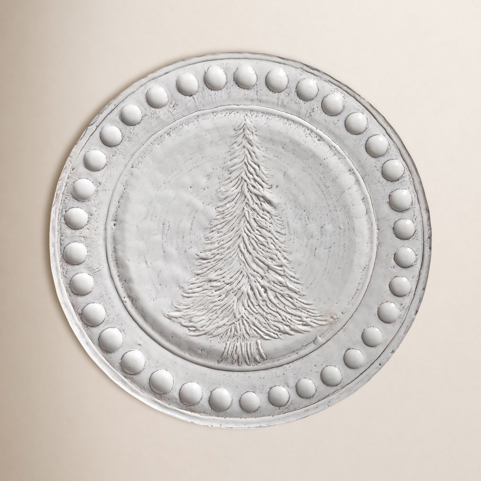 Holiday 14" Ceramic Plate