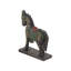 Figurine de bois traditionnel cheval Valez