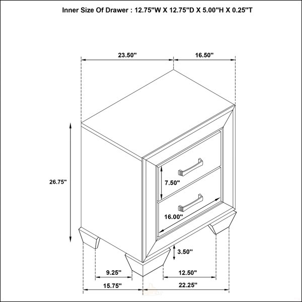 Dimensions du produit