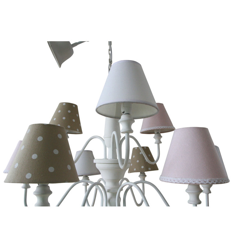 Fred 10 - Light White Cone Pendant