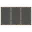 Parvathy Rectangular Glass Outdoor Dining Table - 150 cm W 90 cm D-1390432626