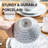 Lasker Ceramic Dinnerware Set 12 Piece - Service for 4