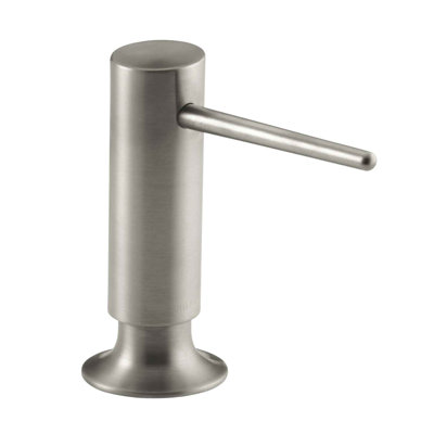 Contemporary Design Refillable Soap Dispenser, Lotion Dispenser for Bathroom or Kitchen