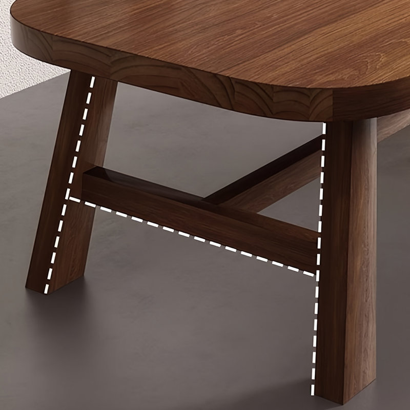 Modern Simple style dining table and chair, 29.5"H x 86.6"L x 35.4"W