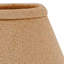 Abat-jour empire en coton (attache) brun-866985737