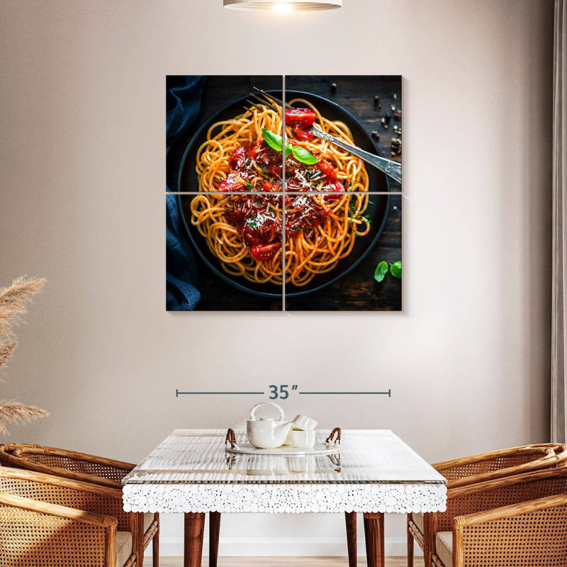 Spaghetti végétarien Yarlin, H 38 po x l 38 po