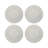 Raffia Amagansett White Tabletop Set