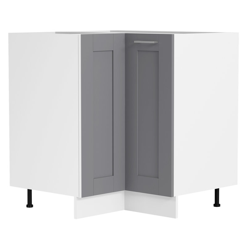 Alarcon Wardrobe, White/Anthracite