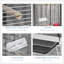 77 Inch Hexagon Covered Canopy Portable Aviary With Storage For Comfortable Bird Living