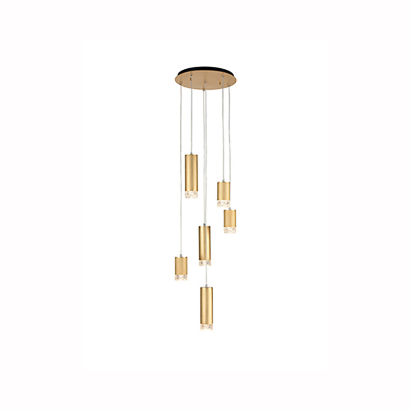 Beldin 6 - Light Cluster Pendant, Gold