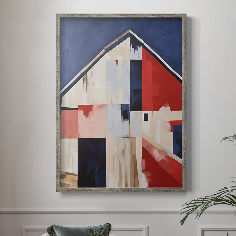 «LANDSCAPES Series Cxxxi», reproduction encadrée - bois massif, H 11 po x l 9 po