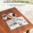 Square Wood Folding Coffee Table