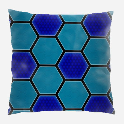 Hexagon Throw Pillow