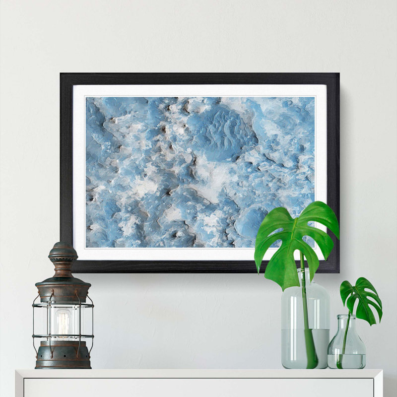 Out of Space Vol.42 in Abstract - Picture Frame Graphic Art Print, Black Framed, 27cm H x 36cm W x 2cm D