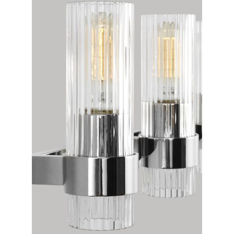 Geneva 3 - Light Vanity Light, Polished Nickel