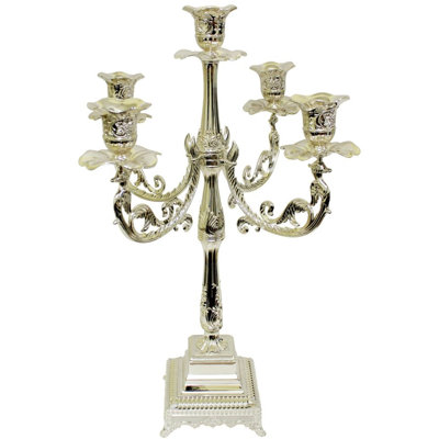 Silver Plated Candlestick