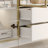 78.7'' H x 110 '' W Combination Bookcase Display Cabinet With Glass Doors & LED Lights-281586627