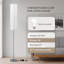 165cm Chrome Column Floor Lamp