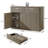 Cesiro 50.15''W Storage Sideboard With 2-Draw And 3-Door-22101333-3997021