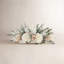 Hydrangea, Pampas and Eucalyptus Arrangement in Wooden Bowl-128126368