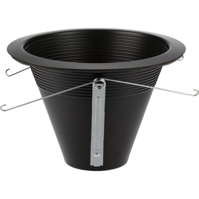 6" Recessed Step Baffle Trim For 6 In. Housing